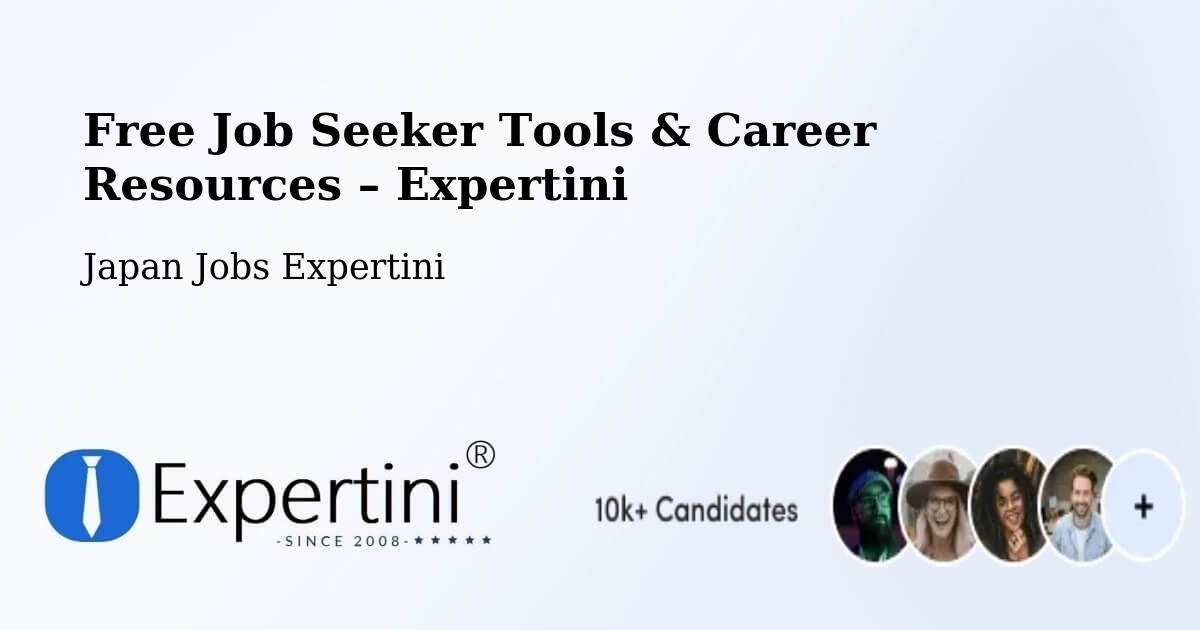 Free Job Seeker Tools & Career Resources – Daisen Shi - Daisen Shi, Japan Jobs Expertini