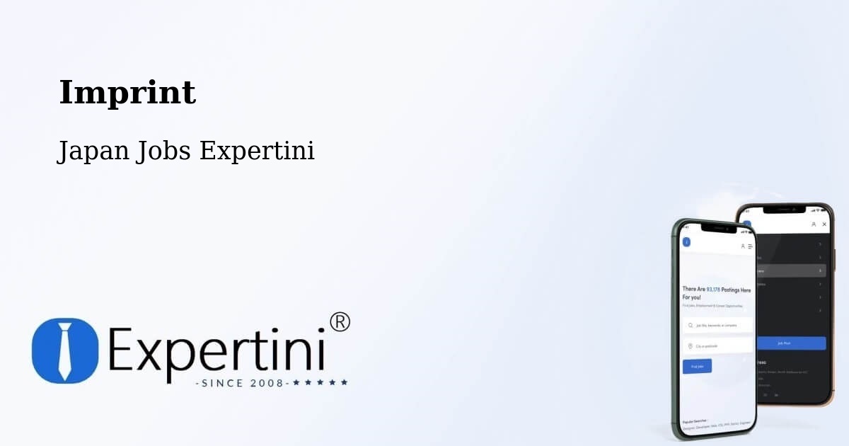 Imprint – Daisen Shi - Japan Jobs Expertini